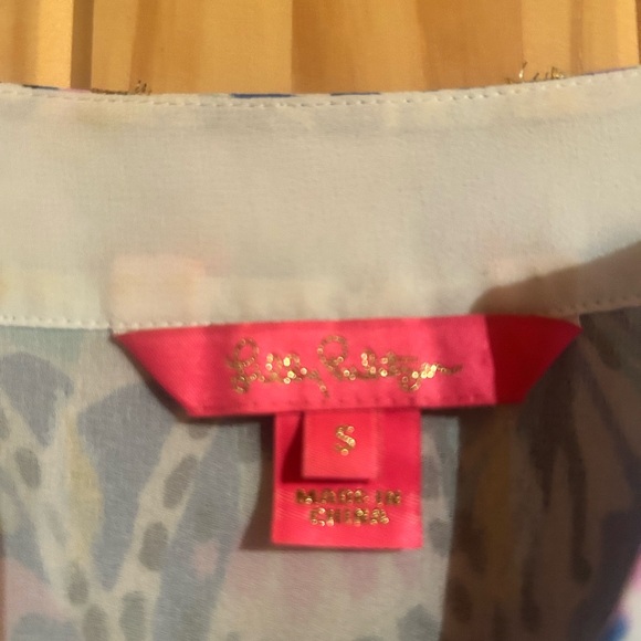 Lilly Pulitzer Elenora Blue Tails of the Sea NWOT - Picture 6 of 7